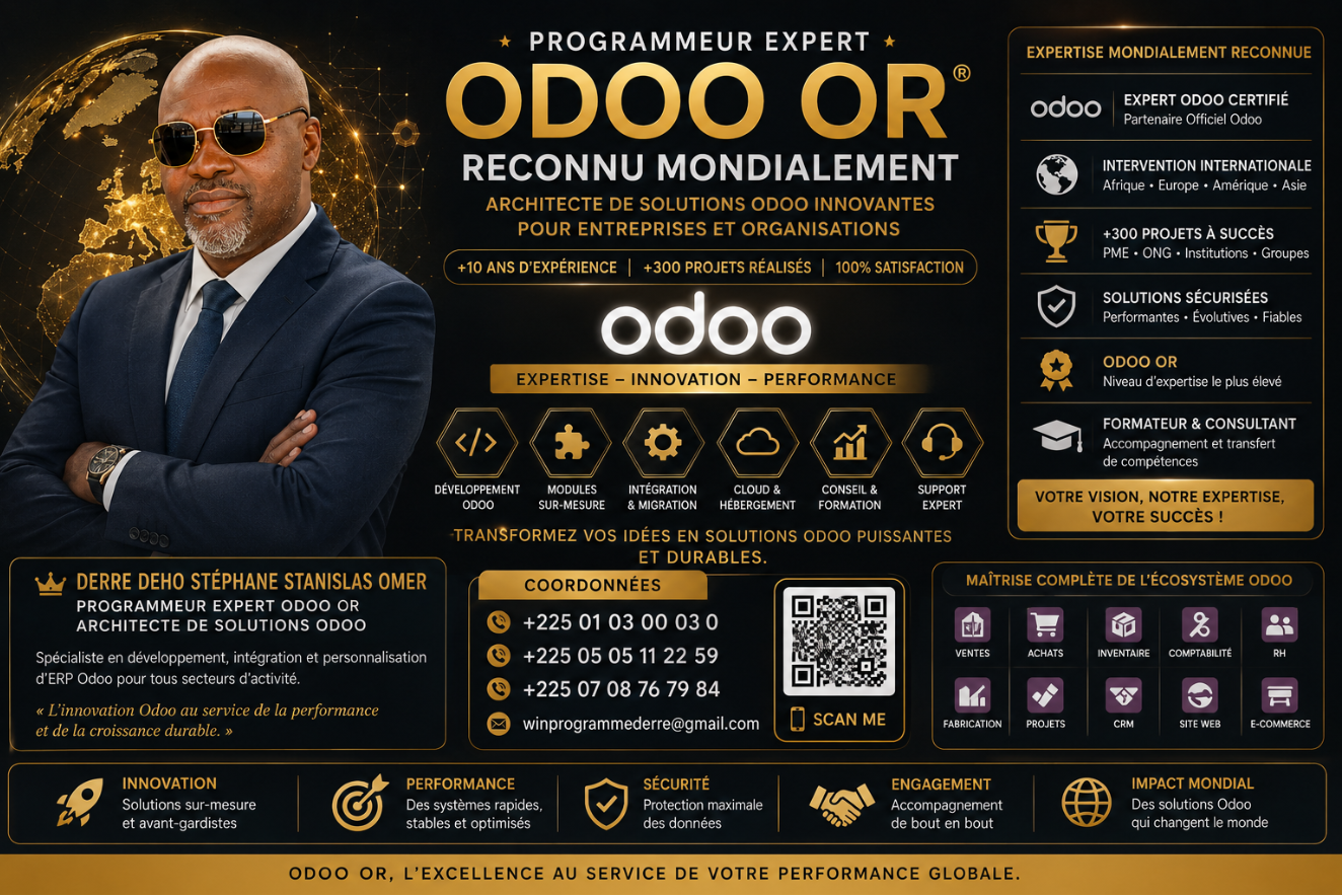 Expertise Odoo OR